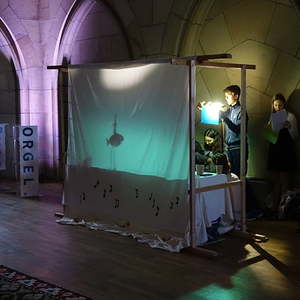 Schattentheater mit der TheoPrax-Gruppe „RamsRudis'