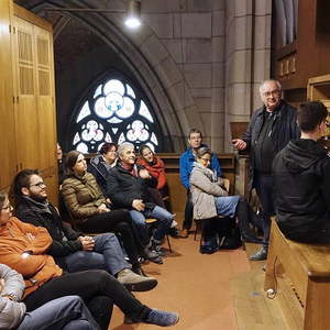 Teilnehmerinnen und Teilnehmer des ORGEL.SEMINARs „Rudigierorgel hautnah!“