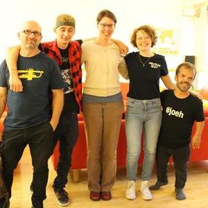 v.l.: Werner Weißengruber, Marco Aspalter, Doris Kastner, Maria Brader, Christoph Koppler