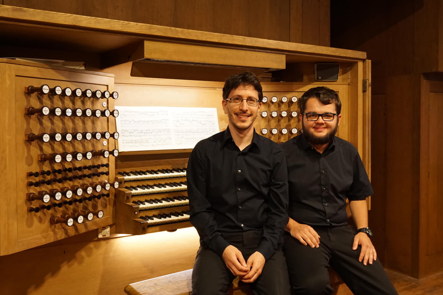 Manuel Schuen mit Registrant Florian Zethofer