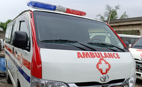 Krankenwagen für Nigeria