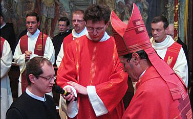 Profess von Fr. Vitus Weichselbaumer in Seitenstetten